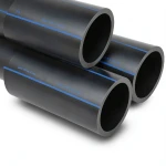 SPS HDPE Pipes PE 80 Pressure 5 Bar Outside Diameter 400 mm Thickness 15.3 mm Black | Saudi Pipes Systems (SPS)