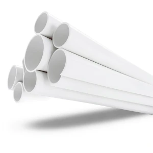 مواسير UPVC مقاس 3 إنش سمك 3.43 مم لون أبيض ضغط 11 بار