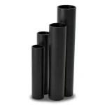مواسير HDPE SDR 41 قطر خارجي 200 مم سمك 4.9 مم لون أسود
