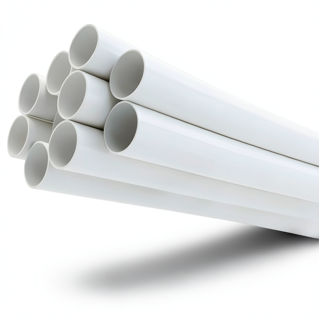 UPVC Pipes Nominal Pressure 11 Bar Size 6 Inch Thickness 6.48 mm White