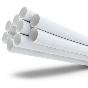 UPVC Pipes 8 Inch Thickness 8.43 mm Pressure 11 Bar White