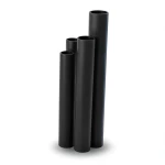 مواسير HDPE SDR 41 قطر خارجي 250 مم سمك 6.2 مم لون أسود