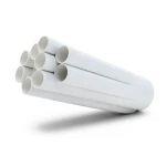مواسير UPVC مقاس ¼ 1 إنش سمك 1.52 مم أبيض ضغط 8.6 بار