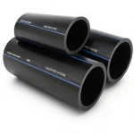 SPS HDPE Pipes PE 80 Pressure 5 Bar Outside Diameter 450 mm Thickness 17.2 mm Black | Saudi Pipes Systems (SPS)
