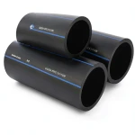 SPS HDPE Pipes PE 80 Pressure 8 Bar OD 450 mm Thickness 26.7 mm Black | Saudi Pipes Systems (SPS)