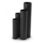 مواسير HDPE SDR 41 قطر خارجي 280 مم سمك 6.9 مم لون أسود