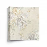  Wall decoration floral design, size 10 m x 1.06 m, beige color, model 82864