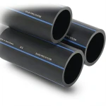 SPS HDPE Pipes PE 80 Pressure 12.5 Bar OD 400 mm Thickness 36.3 mm Black | Saudi Pipes Systems (SPS)