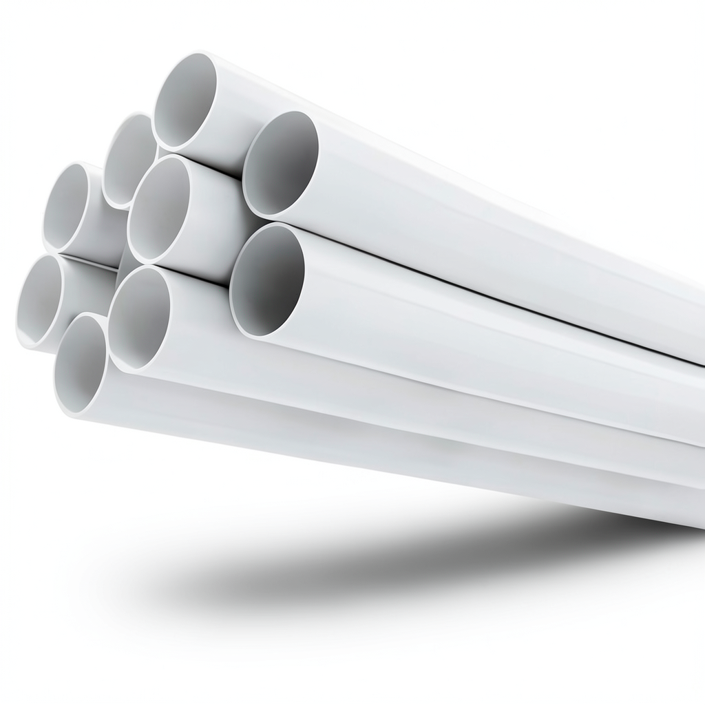 UPVC Pipes 2 Inch Thickness 1.85 mm Pressure 8.6 Bar White