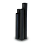 مواسير HDPE SDR 51 قطر خارجي 110 مم سمك 2.2 مم لون أسود