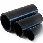 أنابيب HDPE الوطني لشبكات المياه  ضغط 10 بار قطر خارجي 355 مم سمك 13.6 مم لون اسود