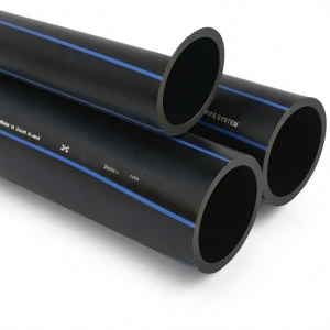 مواسير SPS HDPE PE 80 ضغط 5 بار قطر خارجي 500 مم سمك 19.1 مم لون أسود | مصنع أنظمة الانابيب السعودي (SPS)