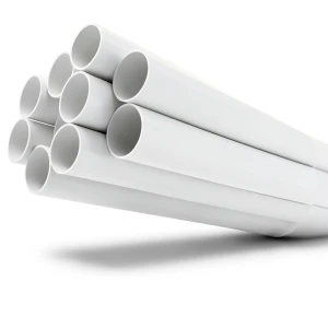 UPVC Pipes Nominal Pressure 8.6 Bar Size 8 Inch Thickness 6.73 mm White
