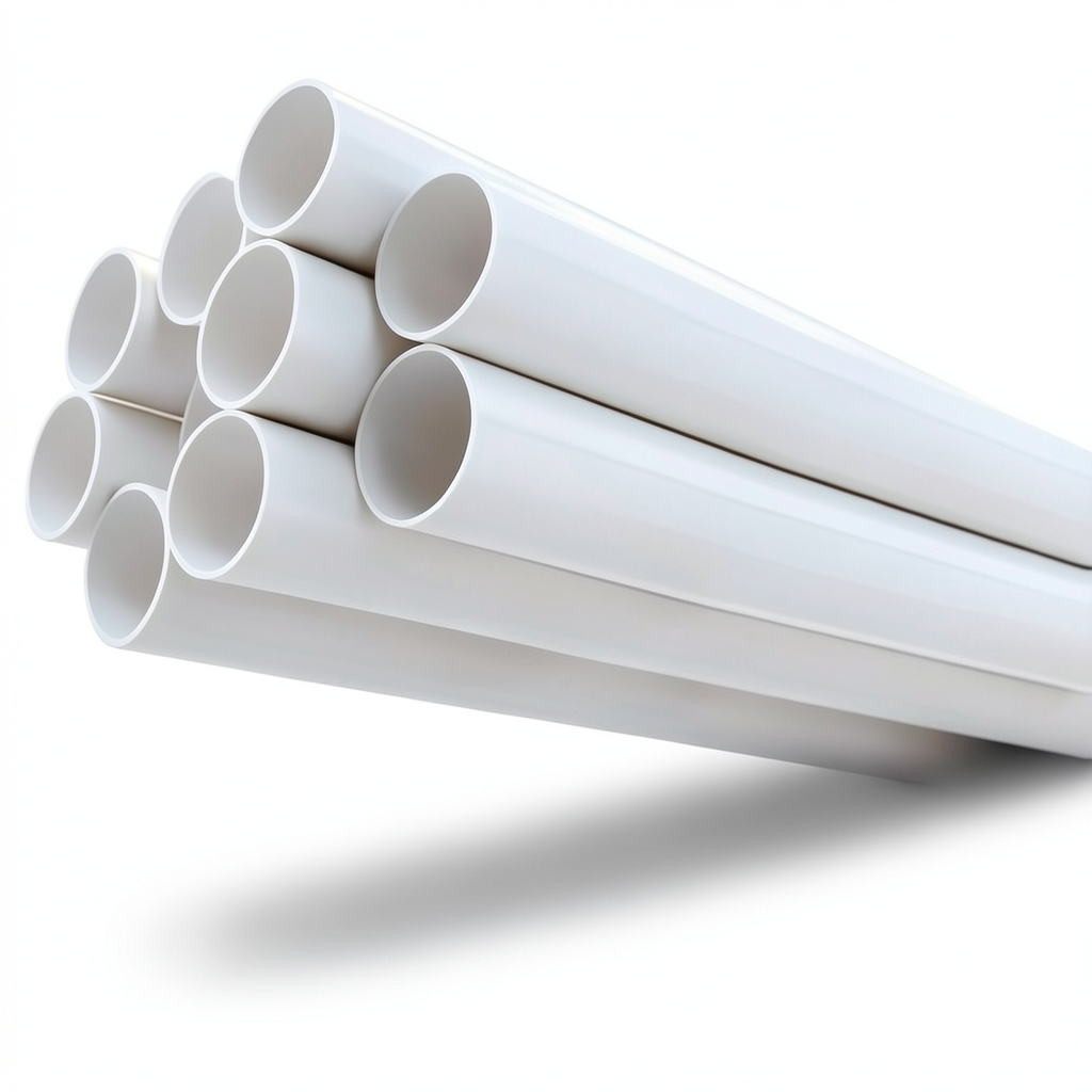 مواسير UPVC ضغط 6.9 بار مقاس 3 إنش سمك 2.16 مم لون أبيض