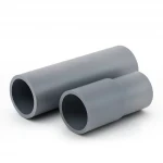 مواسير UPVC الوطني ضغط 2 بار  قطر خارجي 180 مم سمك 1.80 مم لون رمادي