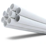 مواسير UPVC ضغط اسمي 6.9 بار مقاس 6 إنش سمك 4.11 مم لون أبيض