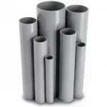 مواسير UPVC الوطني  ضغط 21.7 بار  مقاس 1/2 إنش سمك 1.6 مم لون رمادي