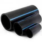 NPF HDPE Pipes for Water Networks   Nominal Pressure 10 Bar Outside Diameter 160 mm Thickness 6.2 mm Color Black