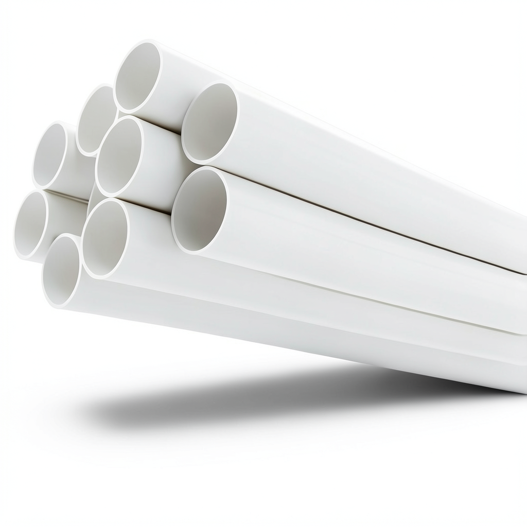 UPVC Pipes Nominal Pressure 11 Bar Size 2 Inch Thickness 2.31 mm White