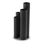 مواسير HDPE SDR 51 قطر خارجي 180 مم سمك 3.6 مم لون أسود