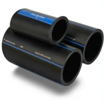 SPS HDPE Pipes PE 80 Pressure 5 Bar Outside Diameter 500 mm Thickness 19.1 mm Black | Saudi Pipes Systems (SPS)