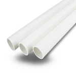 UPVC Pipes Schedule 40 Bar Size 3 inch Thickness 5.49 mm White