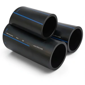 مواسير HDPE السعودي PE 80 ضغط 5 بار قطر خارجي 560 مم سمك 21.4 مم لون اسود | مصنع أنظمة الانابيب السعودي (SPS)