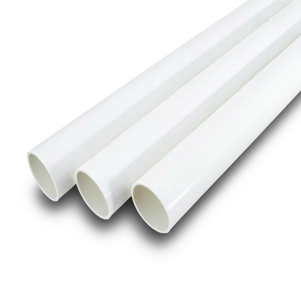 UPVC Pipes Schedule 40 Size 4 Inch Thickness 6.02 mm White