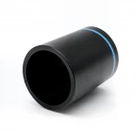 أنابيب HDPE الوطني لشبكات المياه  ضغط 12.5 بار قطر خارجي 125 مم سمك 6 مم لون اسود
