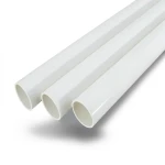UPVC Pipes Schedule 40 Size 6 Inch Thickness 7.11 mm White