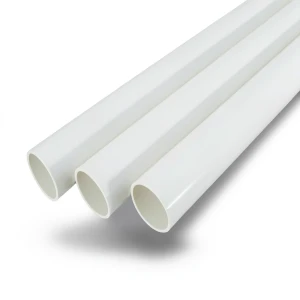UPVC Pipes Schedule 40 Size 6 Inch Thickness 7.11 mm White