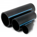 NPF HDPE Pipes for Water Networks   Nominal Pressure 10 Bar Outside Diameter 250 mm Thickness 9.6 mm Color Black