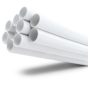 مواسير UPVC ضغط اسمي 11 بار مقاس 6 إنش سمك 6.48 مم لون أبيض