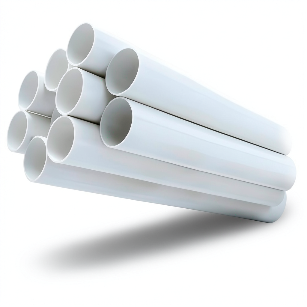 UPVC Pipes 1¼ Inch Thickness 1.52 mm White, Pressure 8.6 Bar