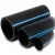 مواسير HDPE الوطني لشبكات المياه  ضغط 10 بار قطر خارجي 90 مم سمك 4.3 مم لون اسود