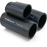 SPS HDPE Pipes PE 80 Pressure 8 Bar Outside Diameter 630 mm Thickness 37.4 mm Black | Saudi Pipes Systems (SPS)