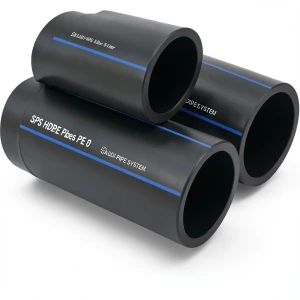 مواسير HDPE السعودي PE 80 ضغط 8 بار قطر خارجي 630 مم سمك 37.4 مم لون اسود | مصنع أنظمة الانابيب السعودي (SPS)