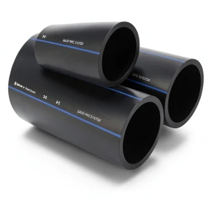 SPS HDPE Pipe PE 80 Pressure 12.5 Bar Size 630 mm Thickness 57.2 mm Black | Saudi Pipes Systems (SPS)