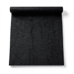 Italian Wallpaper Patterned Design Black Color, Size 10m x 0.70m, Model rc16020