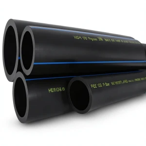 أنابيب HDPE PE 100 ضغط 20 بار قطر خارجي 16 مم سمك 1.8 مم لون أسود | نيبروبلاست