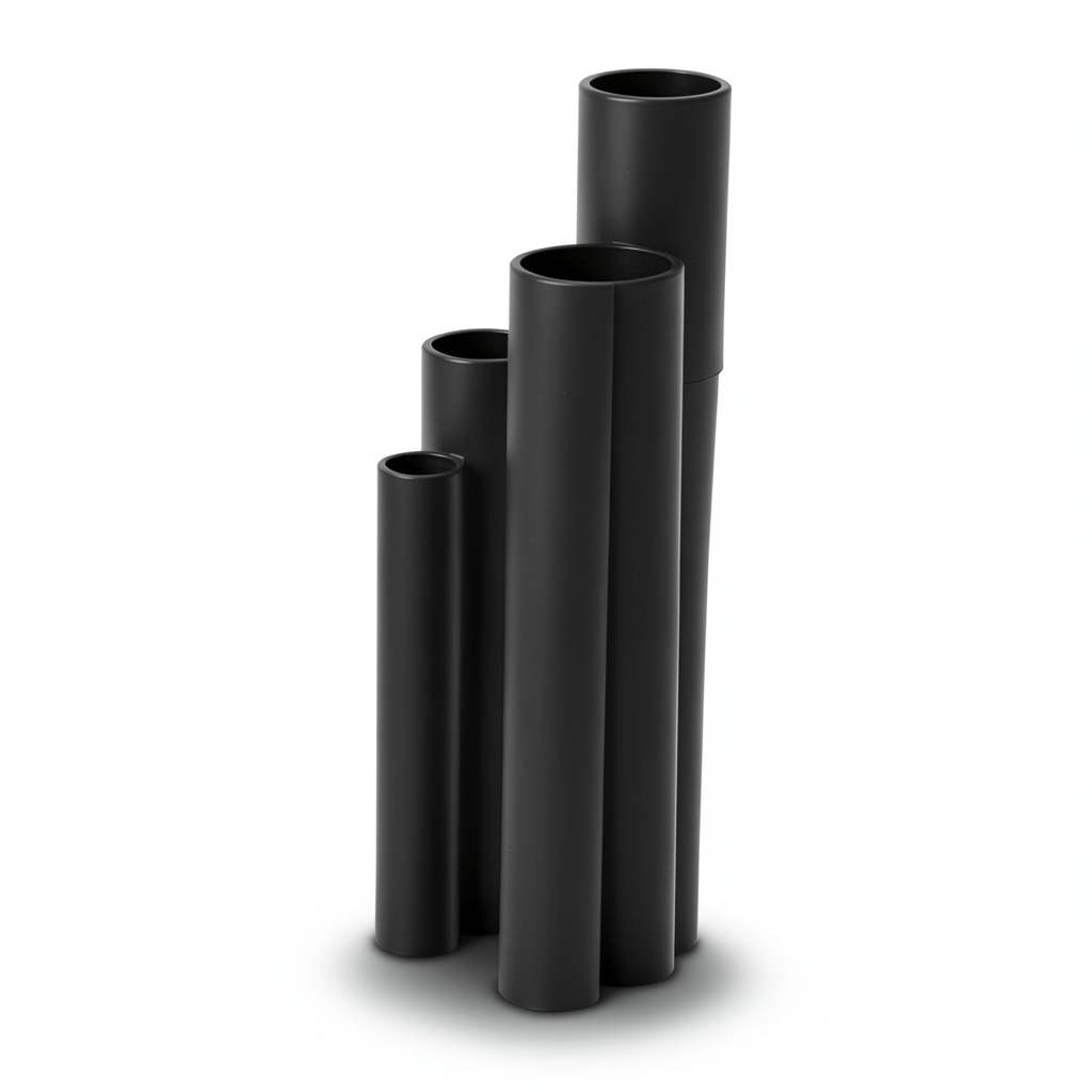 مواسير HDPE SDR 51 قطر خارجي 90 مم سمك 1.8 مم لون أسود