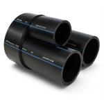 SPS HDPE Pipes PE 80 Pressure 5 Bar Outside Diameter 630 mm Thickness 24.1 mm Black | Saudi Pipes Systems (SPS)