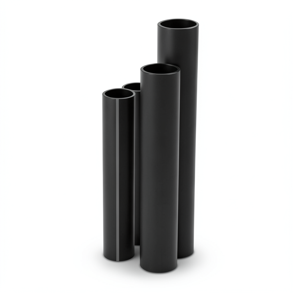 مواسير HDPE SDR 51 قطر خارجي 110 مم سمك 2.2 مم لون أسود