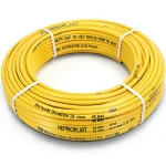 أنابيب HDPE PE 100 ضغط 20 بار قطر خارجي 16 مم سمك 1.8 مم لون أصفر | نيبروبلاست