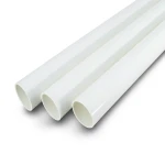 مواسير UPVC جدول 40 بار مقاس 3 إنش سمك 5.49 مم لون أبيض