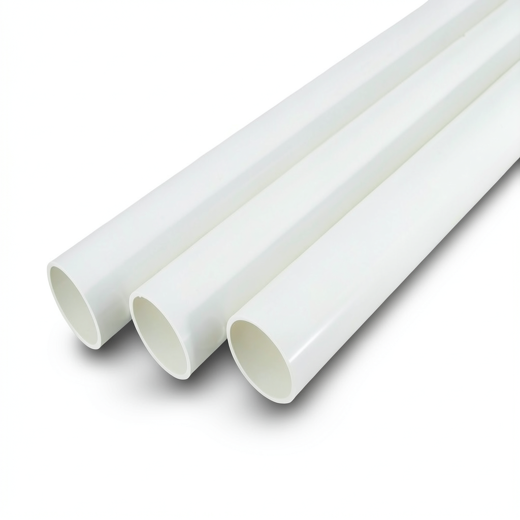 UPVC Pipes Schedule 40 Bar Size 3 inch Thickness 5.49 mm White