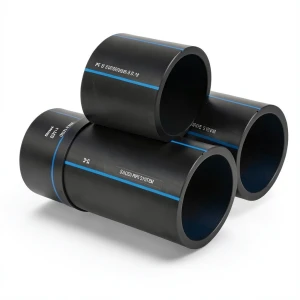 SPS HDPE Pipes PE 80 Pressure 8 Bar Outside Diameter 630 mm Thickness 37.4 mm Black | Saudi Pipes Systems (SPS)