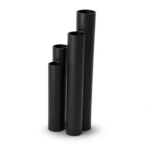 HDPE Pipes SDR 51 Outside Diameter 140 mm Thickness 2.8 mm Black