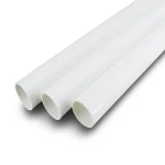 مواسير UPVC جدول 40 مقاس 6 إنش سمك 7.11 مم لون أبيض