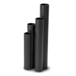 مواسير HDPE SDR 41 قطر خارجي 125 مم سمك 3.1 مم لون أسود